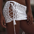 Hand-Crocheted Mini Beach Skirt