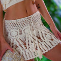 Hand Made Beach Crochet Skirt