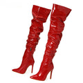 Pretty Woman - Over The Knee  Patent Leather Boots