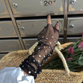 Crystal Mesh Stretch Rhinestones Gloves