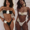 3D Flower Brazilian Swimwear