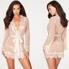 Robe and Bottom Lingerie Sleepwear Set