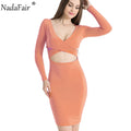 Bodycon Bandage Pencil Skirt Dress