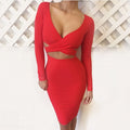 Bodycon Bandage Pencil Skirt Dress