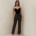 Vintage Look - Vegan Leather Trousers