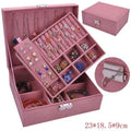 Velvet  European Style Jewelry Box