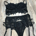 Revelation Lace Mini Bustier Lingerie Set