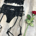 Revelation Lace Mini Bustier Lingerie Set