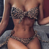 Cheetah Bandeau Bikini