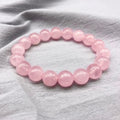 Rose Quartz Crystal Bracelet - Heart Chakra Opening