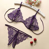 Lady Bloom Sheer Erotic Lingerie Set