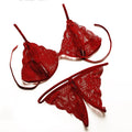 Lady Bloom Sheer Erotic Lingerie Set