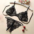 Lady Bloom Sheer Erotic Lingerie Set