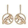 Leopard Zircon Earrings