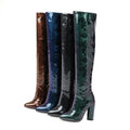 Scaled Over the Knee Boot