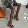 Scaled Over the Knee Boot