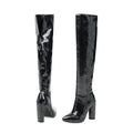 Scaled Over the Knee Boot