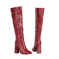 Revolution Leather Knee High Boot