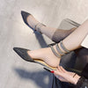 Serpenti Roman Pointed Flats