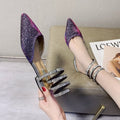 Serpenti Roman Pointed Flats