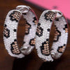 Cubic Zirconia Hoop Earrings - 4 Variants